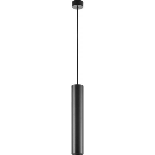 Deko Light Can 350, 1x 7,5 W GU10, Schwarz 342257 závěsné světlo kolíková patice GU10 7.5 W černá