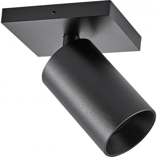 Deko Light 348246 Can Tilt eckig, 1x 7,5 W GU10, Schwarz Stropní svítidlo GU10 7.5 W černá