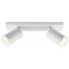 Deko Light 348247 Can Tilt eckig, 2x 7,5 W GU10, Weiß Stropní svítidlo GU10 7.5 W bílá
