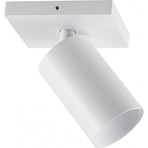 Deko Light 348245 Can Tilt eckig, 1x 7,5 W GU10, Weiß Stropní svítidlo GU10 7.5 W bílá