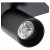 Deko Light 348248 Can Tilt eckig, 2x 7,5 W GU10, Schwarz Stropní svítidlo GU10 7.5 W černá