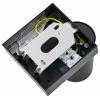 Deko Light Can Tilt eckig, 1x 7,5 W GU10, Schwarz 341338 Nástěnné svítidlo GU10 7.5 W černá
