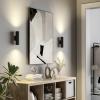 Deko Light Can IP20 up & down, 2x 7,5 W GU10, Schwarz 341344 Nástěnné svítidlo GU10 7.5 W černá