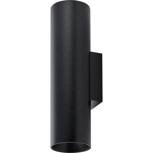 Deko Light Can IP20 up & down, 2x 7,5 W GU10, Schwarz 341344 Nástěnné svítidlo GU10 7.5 W černá