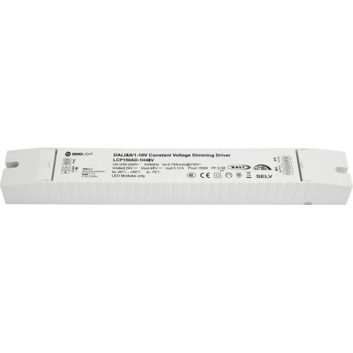 Deko Light BASIC, DIM, CV, LCP150AD-1H48V napájecí zdroj pro LED konstantní napětí 3125 mA 48 V/DC stmívatelný 1 ks