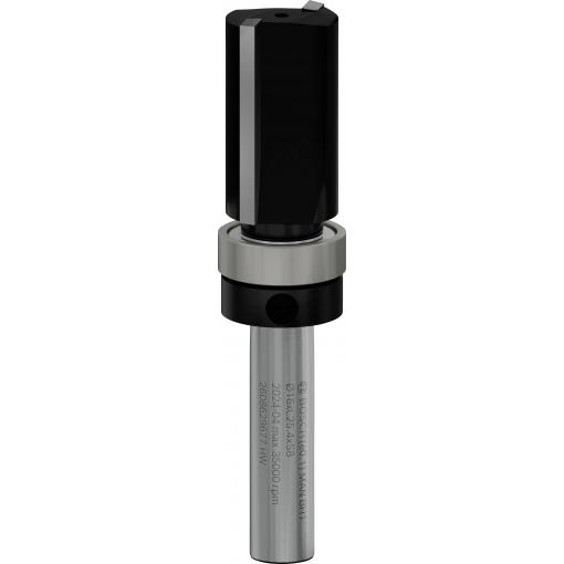 Bosch Accessories 2608629677 zarovnávací fréza, tvrdokov, Délka 70 mm, Vnější Ø 16 mm, Pracovní délka 25.400 mm, Ø hřídele 8 mm