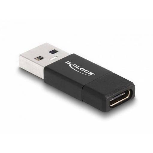Delock USB 2.0 adaptér [1x USB 3.1 zástrčka A​ - 1x Zásuvka USB 3.2 Gen 2 typu C (USB 3.1)] 60001 0 mm