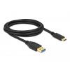 Delock USB 2.0 adaptér [1x USB 3.1 zástrčka A​ - 1x USB 3.1 zástrčka A​ ] 84004 2 m