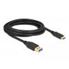 Delock USB 2.0 adaptér [1x USB 3.1 zástrčka C - 1x USB 3.1 zástrčka A​ ] 84006 3 m