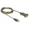 Delock USB 2.0 adaptér [1x USB 2.0 zástrčka A - 1x sériový (9 pinů)] 64073 2 m