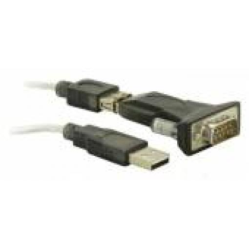 Delock USB 2.0 adaptér [1x USB 2.0 zástrčka A - 1x sériový (9 pinů)] Delock - Serieller Adapter - USB 2.0 - RS-232 0 mm