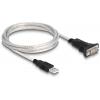 Delock USB 2.0 adaptér [1x USB 2.0 zástrčka A - 1x sériový (9 pinů)] 63465 1.8 m