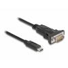 Delock USB 2.0 adaptér [1x USB-C® zástrčka - 1x sériový (9 pinů)] 64125 0 mm