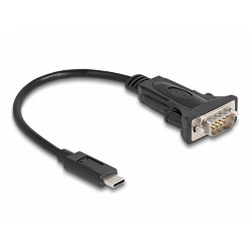 Delock USB 2.0 adaptér [1x USB-C® zástrčka - 1x sériový (9 pinů)] 64125 0 mm