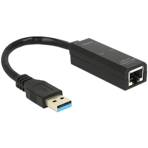 Delock 62616 síťový adaptér 1000 MBit/s USB, RJ45