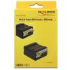 Delock 87713 VGA konektor D-SUB zásuvka 9pólová - D-SUB zástrčka 9pólová 0 mm 1 ks