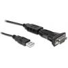 Delock USB 2.0 adaptér [1x USB 2.0 zástrčka A - 1x sériový (9 pinů)] Delock USB2.0 to Serial Adapter - Serieller Adapter 0 mm