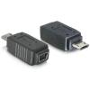 Delock USB 2.0 adaptér [1x micro USB 2.0 zástrčka B - 1x mini USB] 65063 0 mm