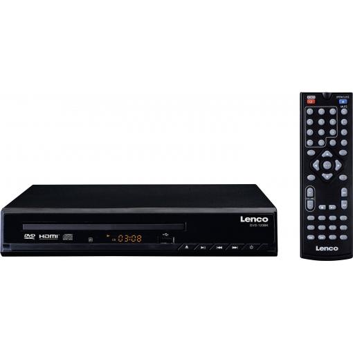 Lenco DVD-120BK Přenosný DVD přehrávač 0.0000 palec černá
