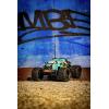 Absima Mini AMT Fluo modrá střídavý (Brushless) 1:16 RC model auta elektrický monster truck 4WD (4x4) RtR 2,4 GHz