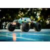 Absima Mini AMT Fluo modrá střídavý (Brushless) 1:16 RC model auta elektrický monster truck 4WD (4x4) RtR 2,4 GHz