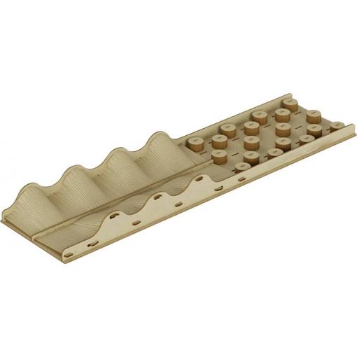 Absima 2320203 překážka na vozovce Wooden Piles & Waves (d x š x v) 680 x 180 x 55 mm 1 ks
