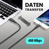 Eaxus Nabíjecí kabel USB LED displej s nabíjením (napětí/proud/výkon) 35968