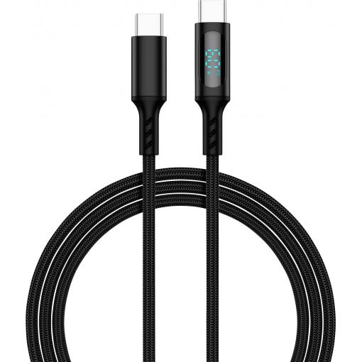 Eaxus Nabíjecí kabel USB LED displej s nabíjením (napětí/proud/výkon) 35968