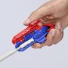 Knipex 16 95 03 SB ErgoStrip® PV Abmantelungswerkzeug odizolovací nůž Vhodné pro odizolovací kleště Kulaté kabely , Solární kabely 4 do 6 mm