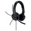 Kensington Headset uzavřená (Over Ear) kabelová černá Potlačení hluku headset Počítače