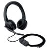 Kensington Headset uzavřená (Over Ear) kabelová černá Potlačení hluku headset Počítače