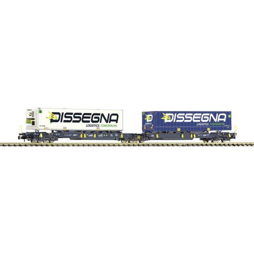 Fleischmann 825029 Kloubový vozík N s dvojitou brašnou T2000 Wascosa