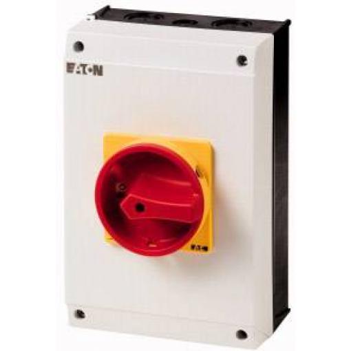 Eaton P3-63/I4/SVB silový vypínač 63 A 690 V 1 x 90 ° žlutá, červená 1 ks