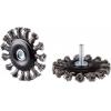 Rhodius RHODIUS SRBZGS, 12 ks kulatý kartáč 75 x 12 x 18 x 6,0 mm, tepelně tvarovaný, Topline, pro ocel SRBZGS 353046 12 ks