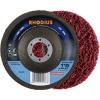Rhodius 303872 RHODIUS SVS HD, 10 ks čisticí plsti 115 x 22,23 mm, zalomený, Topline pro univerzální použití 10 ks