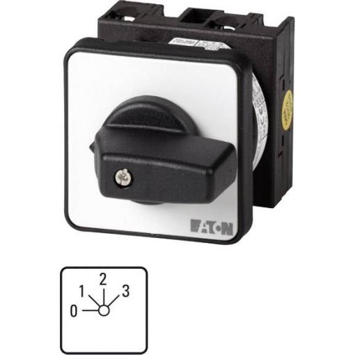 Eaton T0-2-8241/E silový vypínač 20 A 3 x 40 ° šedá, černá 1 ks