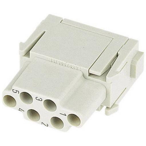 HARTING Han® E module 09140063101 konektorová vložka, zásuvka, seria Han® C-Modul, 1 ks