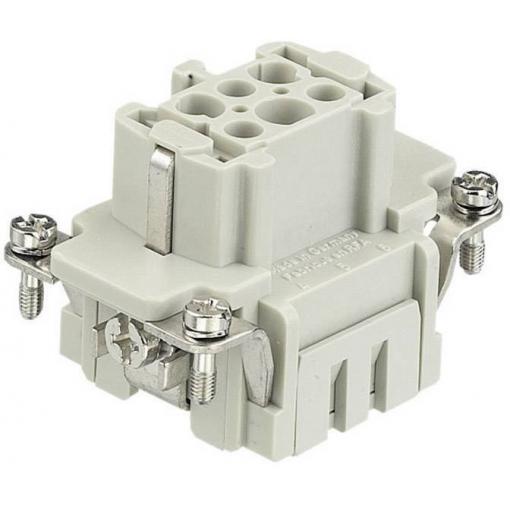 HARTING Han® 6ES-F 09330062716 konektorová vložka, zásuvka, seria Han® E, 1 ks