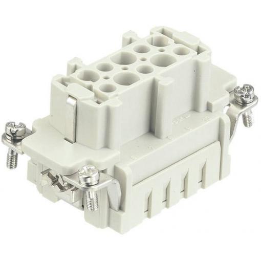 HARTING Han® 10E-F-c 09330102702 konektorová vložka, zásuvka, seria Han® E, 1 ks