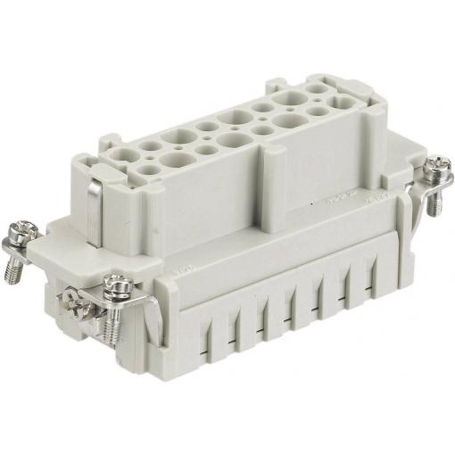 HARTING Han® 10ES-F 09330102716 konektorová vložka, zásuvka, seria Han® E, 1 ks