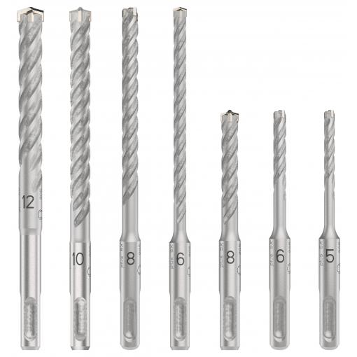 Bosch Accessories 2608707246 2608707246 sada příklepových vrtáků 5 mm, 6 mm, 8 mm, 6 mm, 8 mm, 10 mm 1 ks