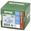 SPAX 1197000400503 R 88091 Senkkopf T-STAR šroub do dřeva 4 mm 50 mm T-STAR plus nerezová ocel A2 200 ks