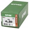 SPAX 1191010450505 R 88091 Senkkopf/T-STAR šroub do dřeva 4.5 mm 50 mm T-STAR plus ocel WIROX 500 ks