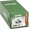 SPAX 1191010600705 R 88091 Senkkopf/T-STAR šroub do dřeva 6 mm 70 mm T-STAR plus ocel WIROX 200 ks