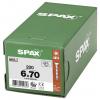 SPAX 1191010600705 R 88091 Senkkopf/T-STAR šroub do dřeva 6 mm 70 mm T-STAR plus ocel WIROX 200 ks