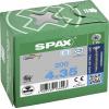 SPAX 1197000400353 R 88091 Senkkopf T-STAR šroub do dřeva 4 mm 35 mm T-STAR plus nerezová ocel A2 200 ks