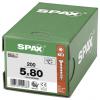 SPAX 1191010500805 R 88091 Senkkopf/T-STAR šroub do dřeva 5 mm 80 mm T-STAR plus ocel WIROX 200 ks