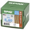SPAX 0537000500403 R 88192 Zylinderkopf T-STAR šroub do dřeva 5 mm 40 mm T-STAR plus nerezová ocel A2 200 ks