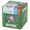 SPAX 4577000450456 Klempířský šroub 4.5 mm 45 mm T-STAR plus nerezová ocel A2 80 ks