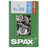 SPAX 4577000450257 Klempířský šroub 4.5 mm 25 mm T-STAR plus nerezová ocel A2 75 ks